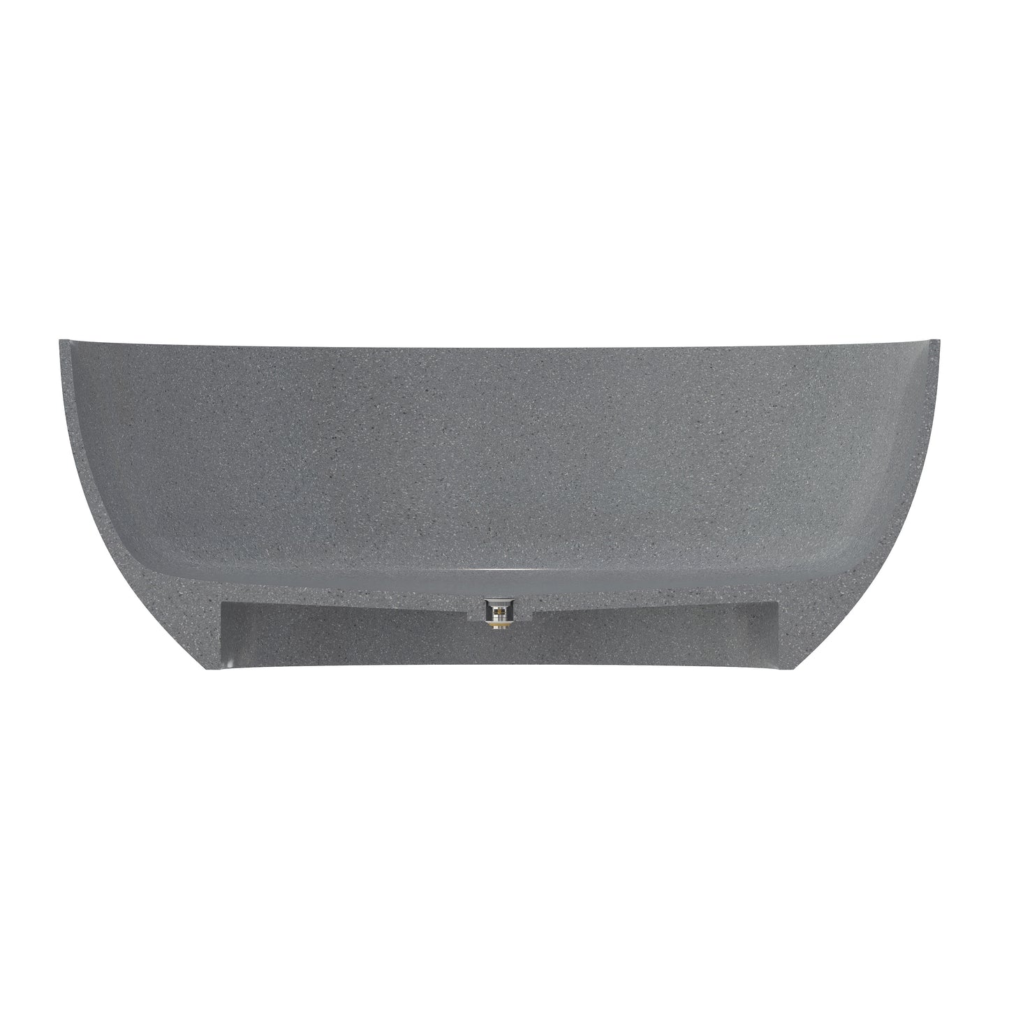 SJ-STARJANE 63''Terrazzo freestanding solid surface soaking tubs