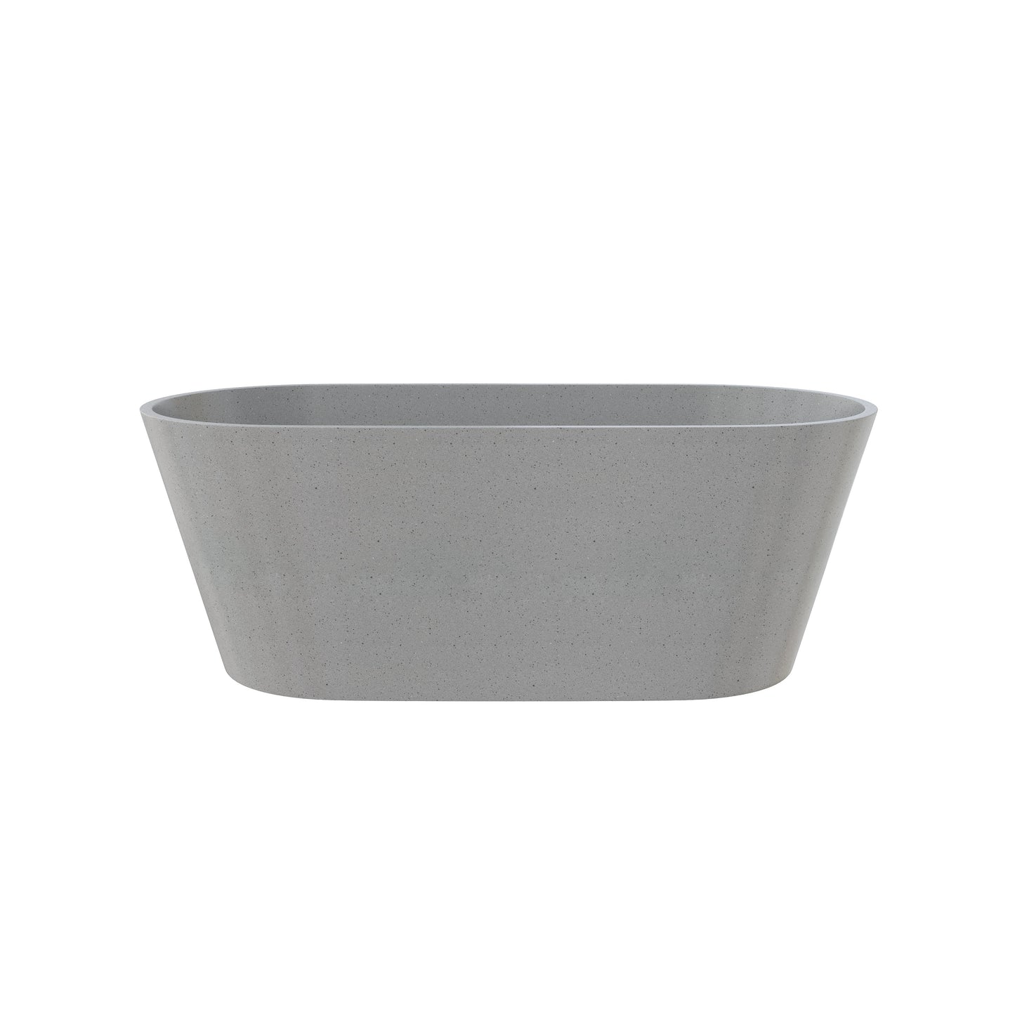 SJ-STARJANE 59''Freestanding soaking terrazzo bathtub
