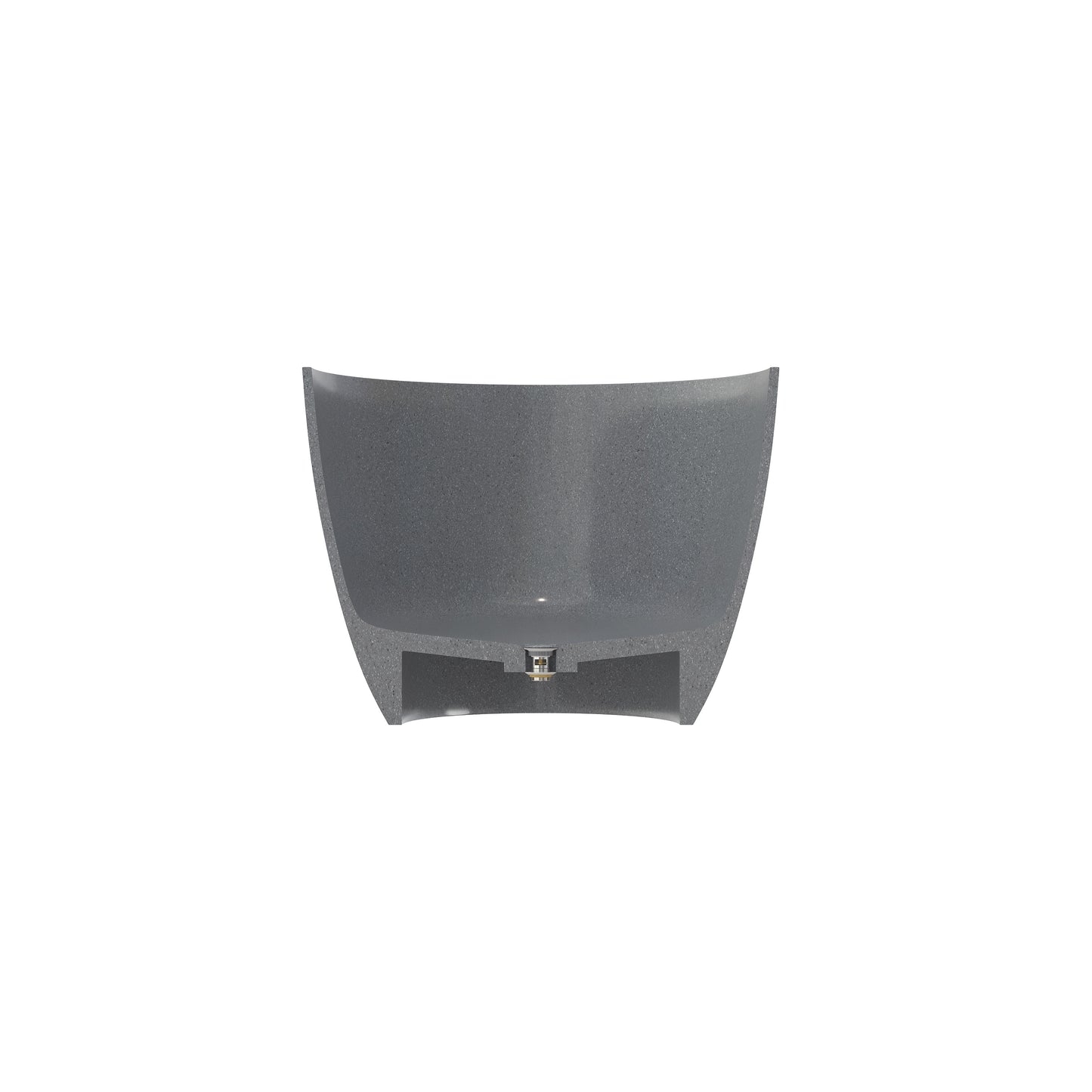 SJ-STARJANE 63''Terrazzo freestanding solid surface soaking tubs