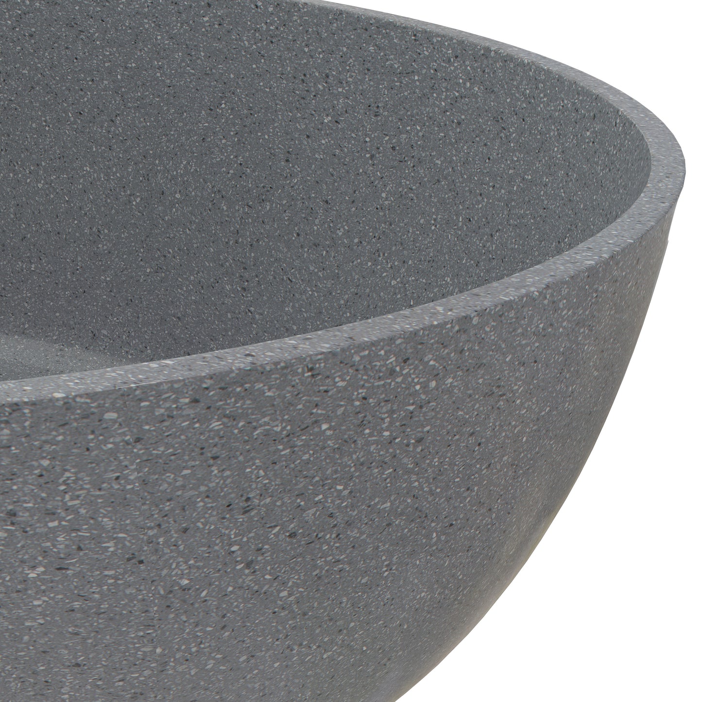 SJ-STARJANE 63''Terrazzo freestanding solid surface soaking tubs