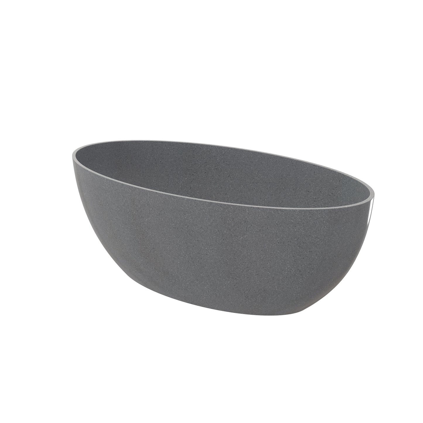 SJ-STARJANE 63''Terrazzo freestanding solid surface soaking tubs