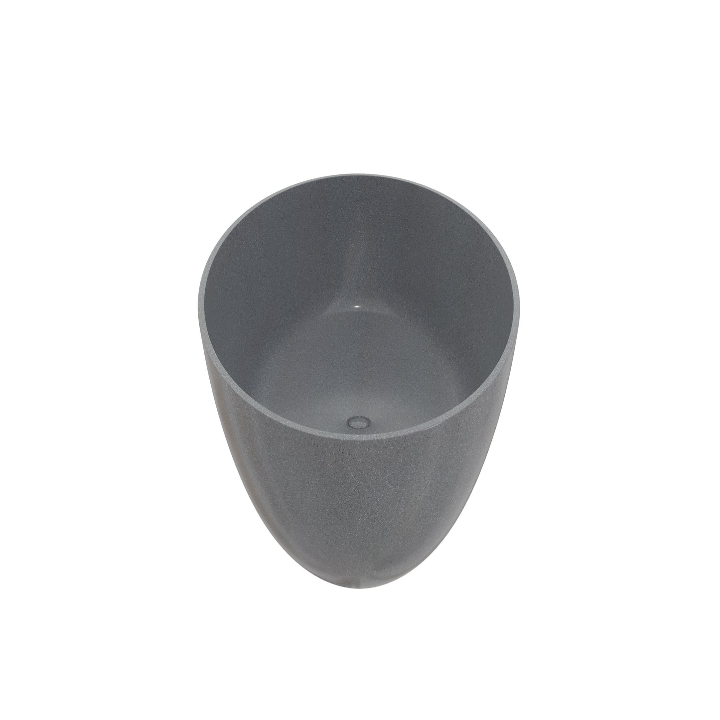 SJ-STARJANE 63''Terrazzo freestanding solid surface soaking tubs