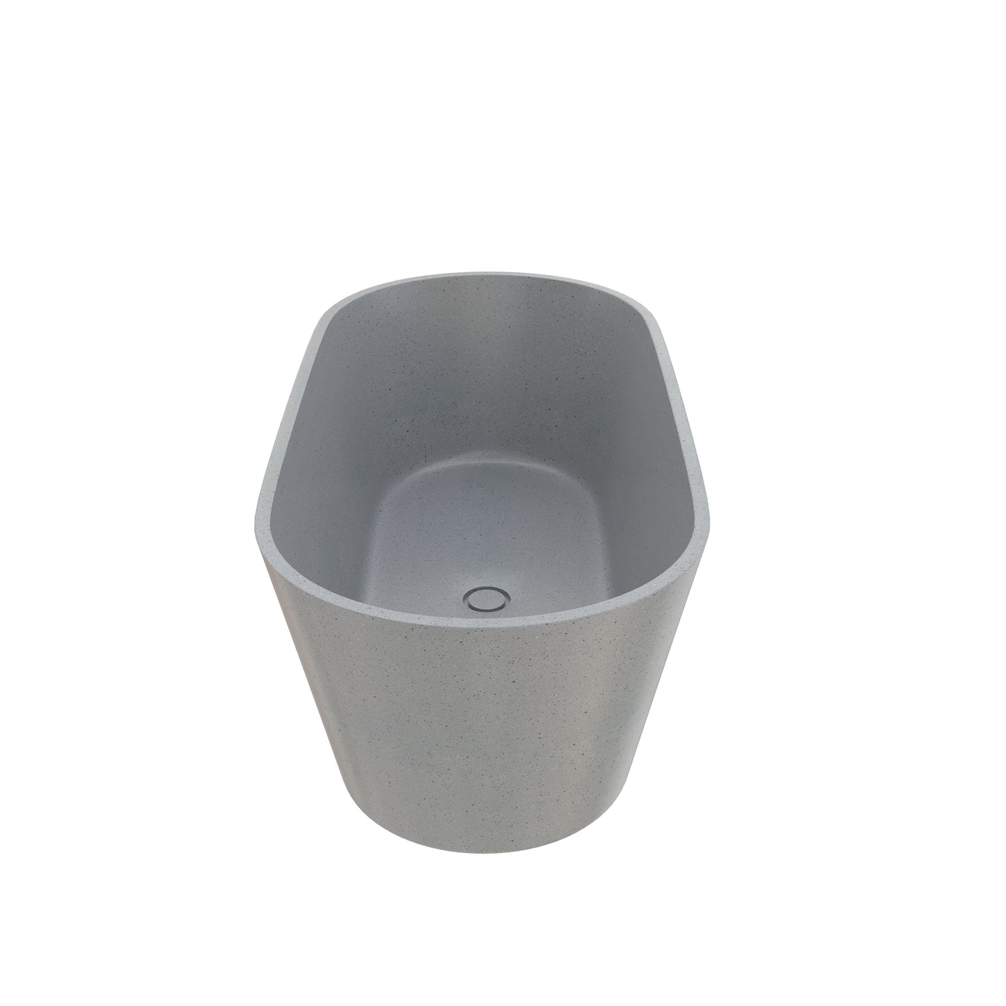 SJ-STARJANE 59''Freestanding soaking terrazzo bathtub