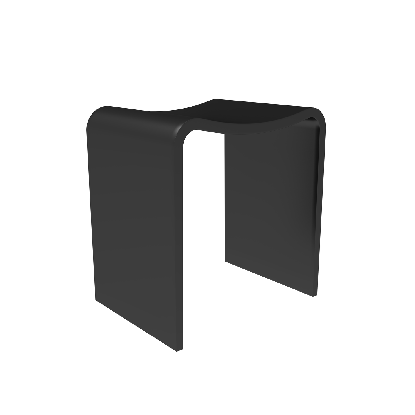 SJ-STARJANE 16''Solid Surface Shower Stool