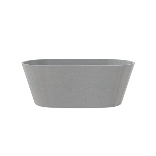 SJ-STARJANE 59''Freestanding soaking terrazzo bathtub