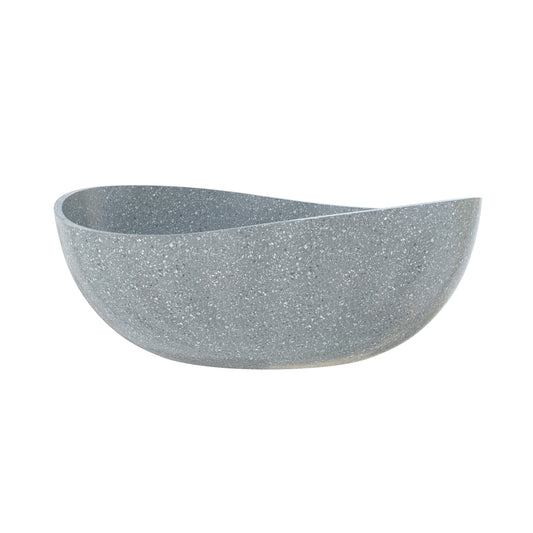 SJ-STARJANE  65‘’Wave freestanding terrazzo bathtubs