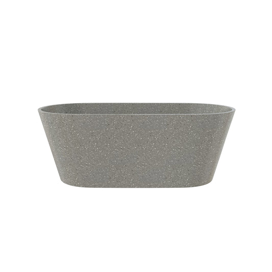 SJ-STARJANE 59''Freestanding solid surface soaking terrazzo tubs