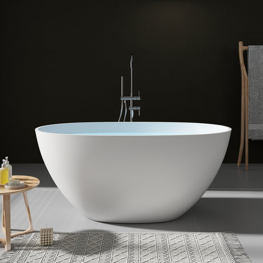 SJ-STARJANE 51''Freestanding compact soaking tub Solid surface design