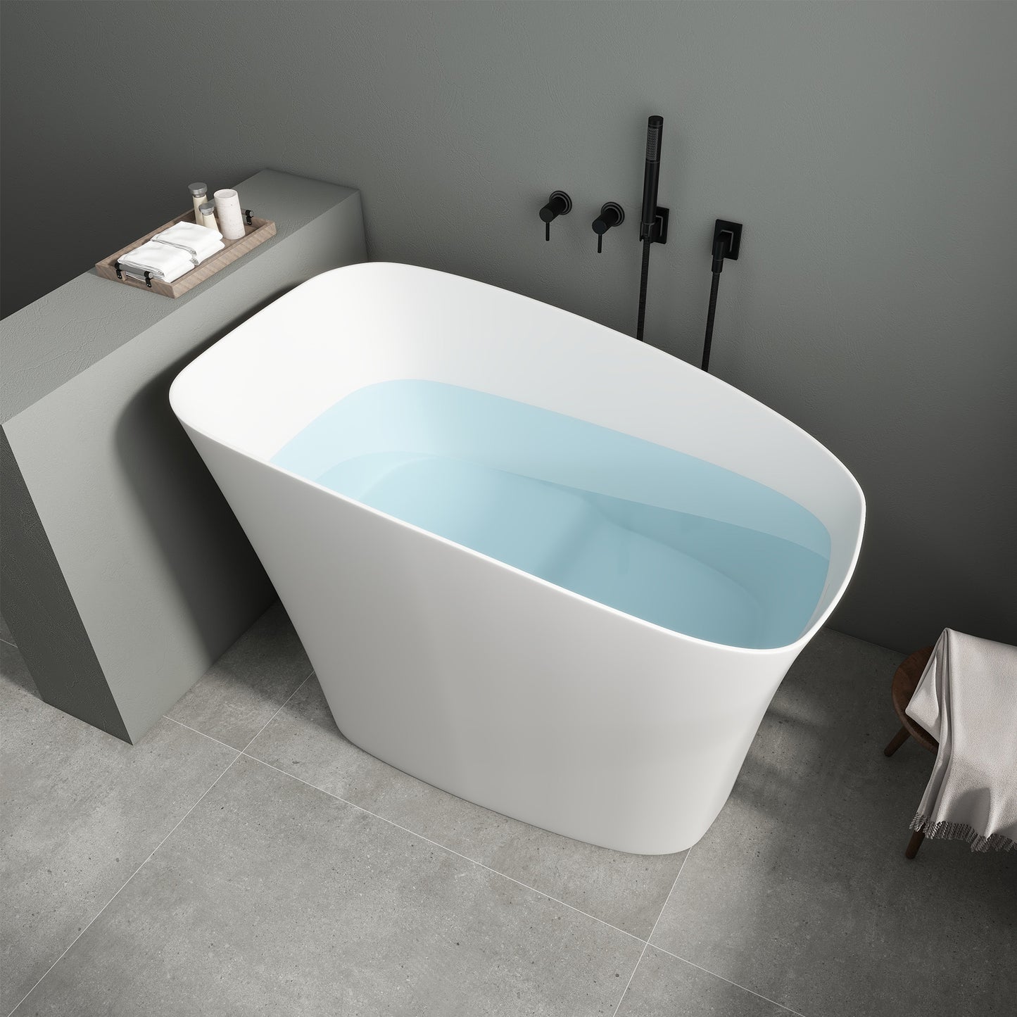 SJ-STARJANE 51" Japanese Soaking Tub Freestanding ECO-Friendly