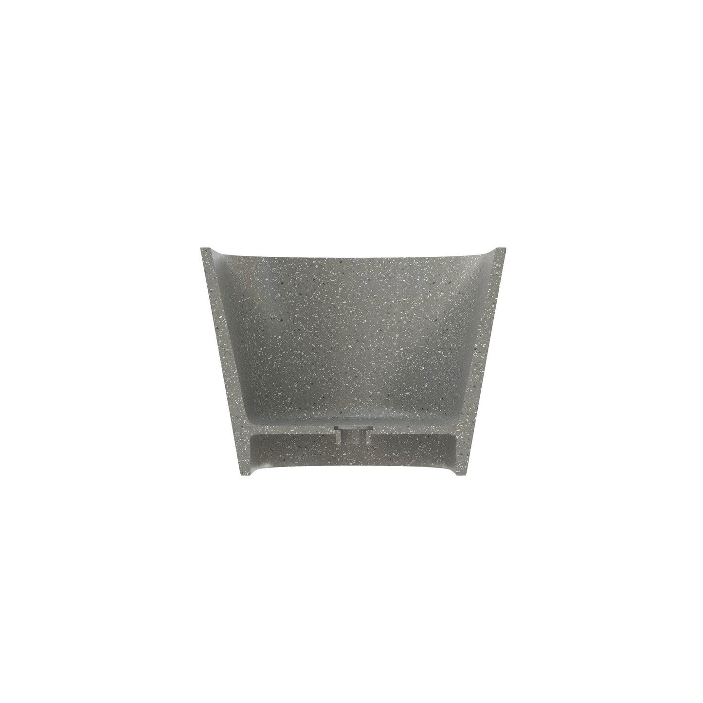 SJ-STARJANE 59''Freestanding solid surface soaking terrazzo tubs