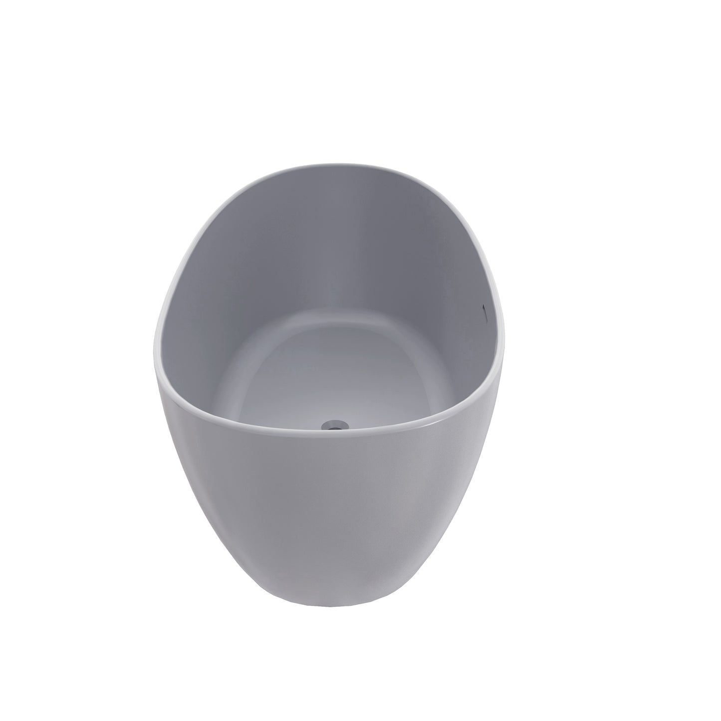 SJ-STARJANE65''Artificial stone freestanding bathtubs Solid surface resin immersion bathtubs