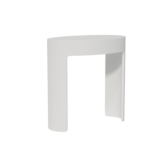 SJ-STARJANE 17''Freestanding Shower Seat Solid Surface Shower Stool