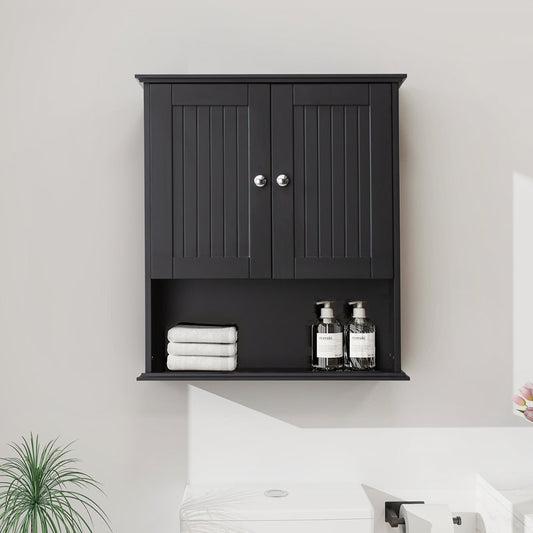 SJ-STARJANE 26 in. W x 30 in. H Wall Bathroom Cabinet Over The Toilet Storage