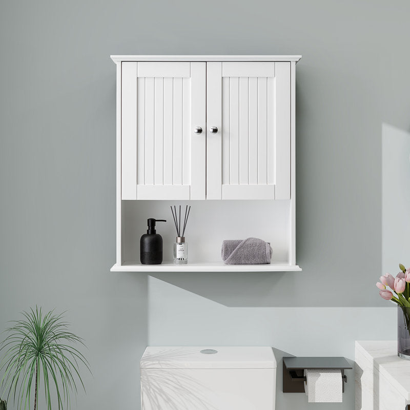 SJ-STARJANE 26 in. W x 30 in. H Wall Bathroom Cabinet Over The Toilet Storage