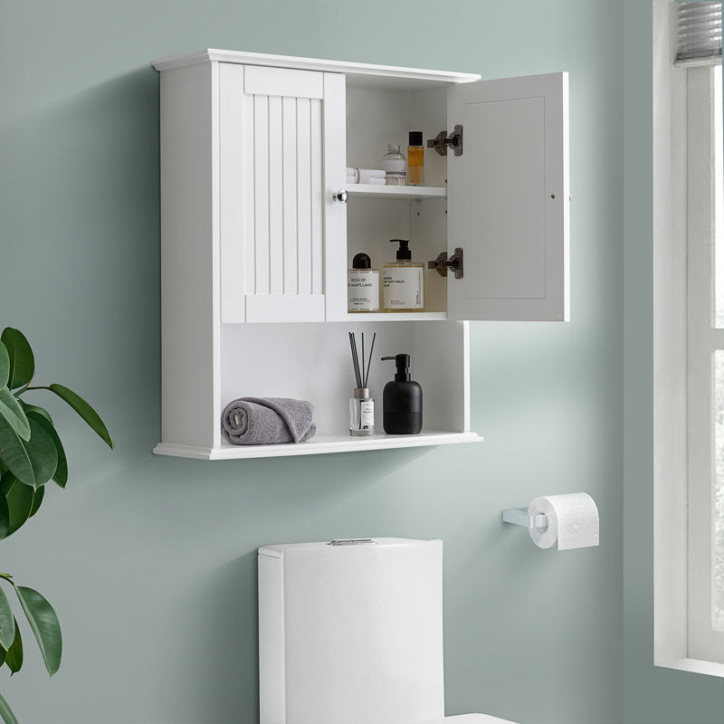 SJ-STARJANE 26 in. W x 30 in. H Wall Bathroom Cabinet Over The Toilet Storage