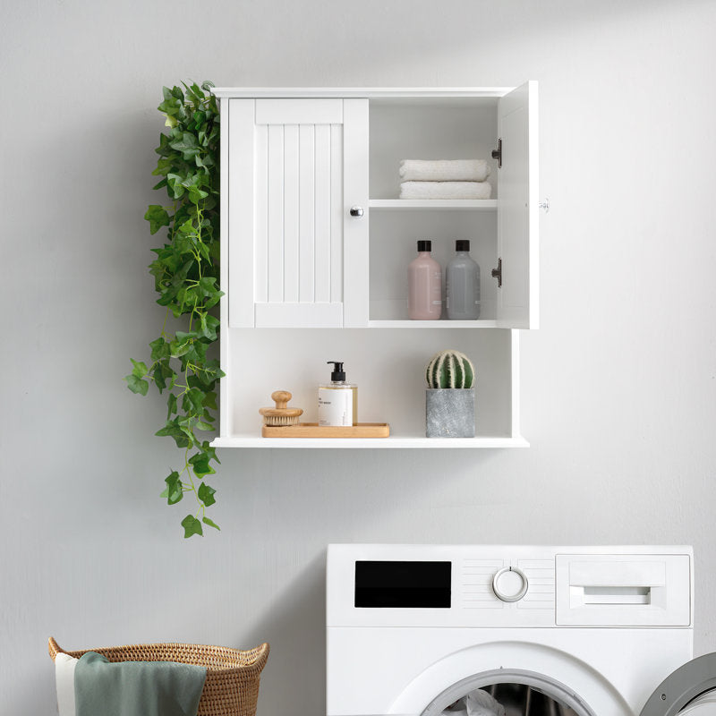 SJ-STARJANE 26 in. W x 30 in. H Wall Bathroom Cabinet Over The Toilet Storage