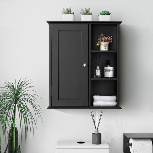 SJ-STARJANE 24 in. W x 7 in. D x 28 in. H Wall Bathroom Cabinet Over the Toilet Storage