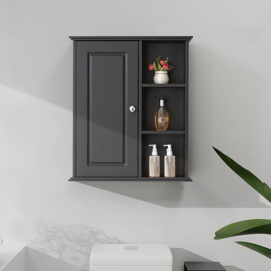 SJ-STARJANE 24 in. W x 7 in. D x 28 in. H Wall Bathroom Cabinet Over The Toilet Storage