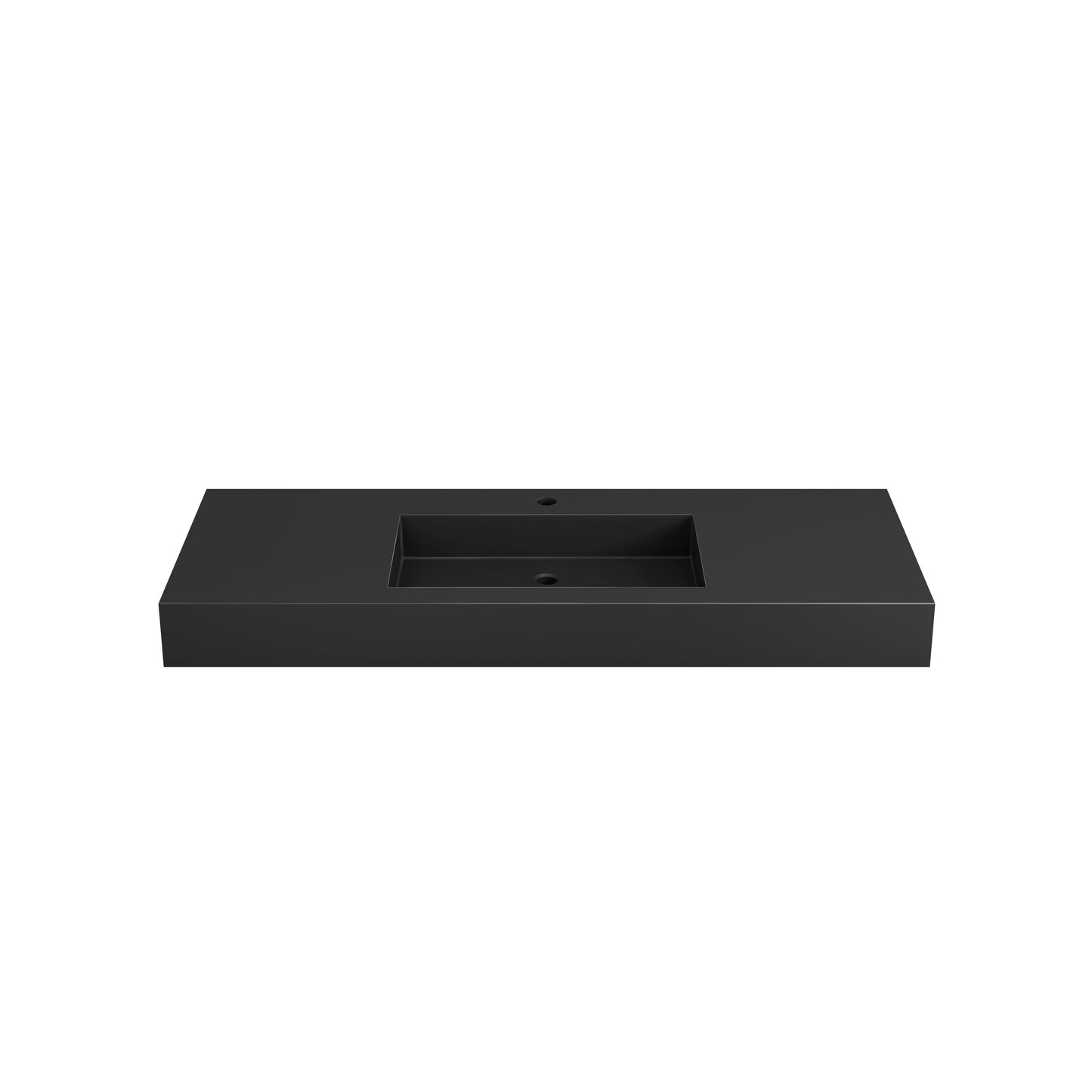 SJ-STARJANE Wall Mount Bathroom Sinks Solid Surface Sinks Single Faucet Hole