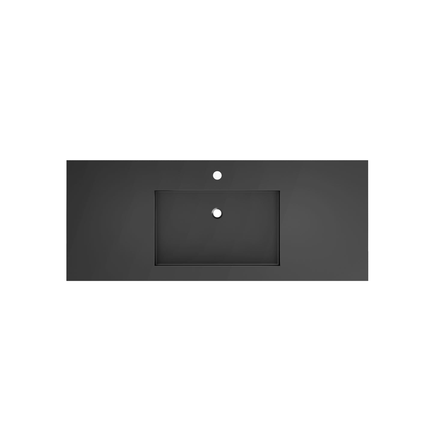 SJ-STARJANE Wall Mount Bathroom Sinks Solid Surface Sinks Single Faucet Hole